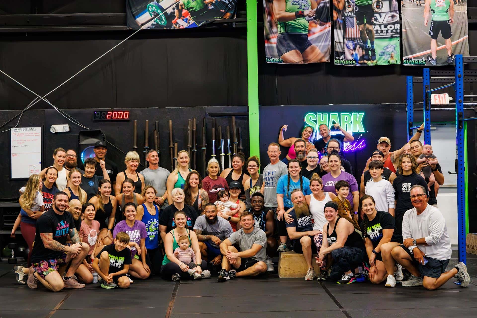 Members and coaches at Shark Bite Fitness in Cape Coral