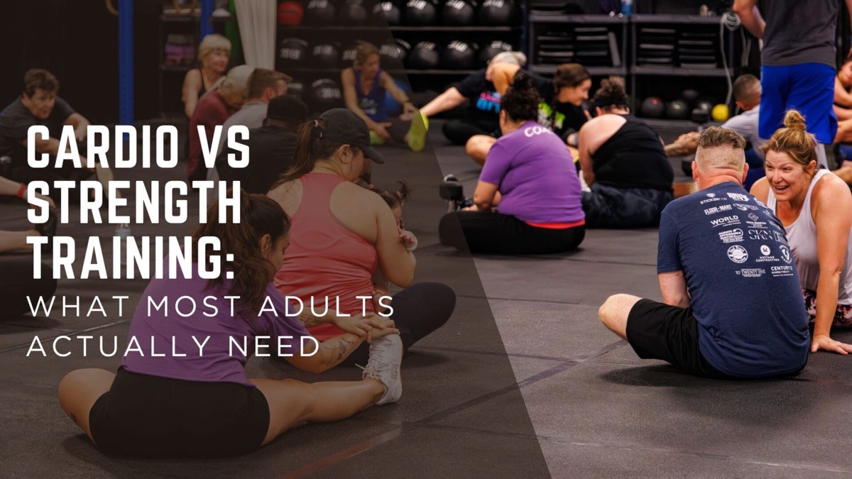 Cardio vs Strength Training: What Most Adults Actually Need